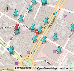 Mappa Viale Umbria, 20153 Milano MI, Italia (0.147)