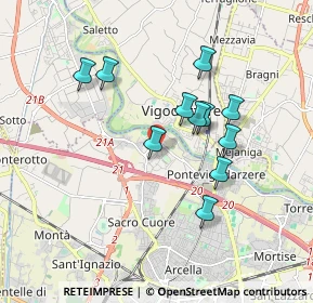 Mappa Via Musone, 35135 Padova PD, Italia (1.56273)