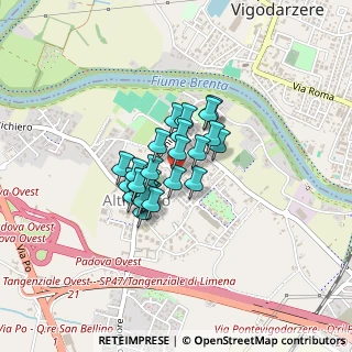 Mappa Via Musone, 35135 Padova PD, Italia (0.25385)