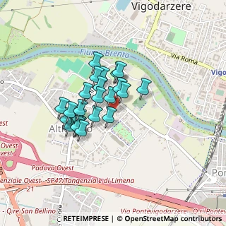 Mappa Via Tione, 35135 Padova PD, Italia (0.32593)