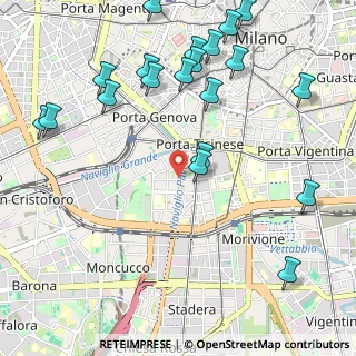 Mappa Alzaia Naviglio Pavese, 20143 Milano MI, Italia (1.3135)
