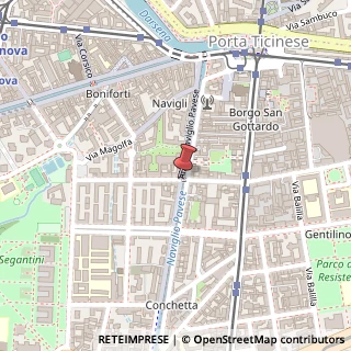 Mappa Via Emilio Gola,  4, 20143 Milano, Milano (Lombardia)