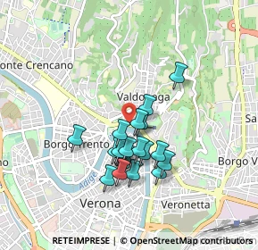 Mappa Via Sant'Alessio, 37129 Verona VR, Italia (0.692)