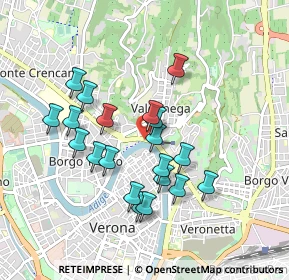 Mappa Lungoadige S. Giorgio, 37129 Verona VR, Italia (0.807)