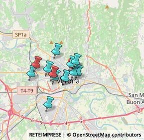 Mappa Via Sant'Alessio, 37129 Verona VR, Italia (2.4)
