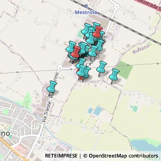 Mappa Via Bosco, 35035 Mestrino PD, Italia (0.34483)