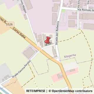 Mappa Str. della Peralza, 8, 20013 Magenta, Milano (Lombardia)