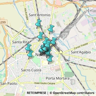 Mappa Via Santo Stefano, 28100 Novara NO, Italia (0.4725)