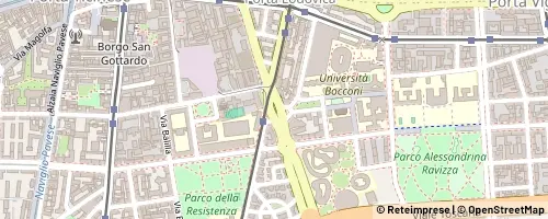 Mappa Milano