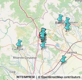 Mappa Via General, 10015 Ivrea TO, Italia (9.31615)