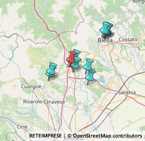 Mappa Via General, 10015 Ivrea TO, Italia (10.70455)