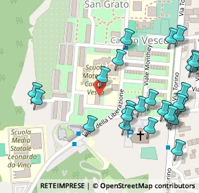 Mappa Via General, 10015 Ivrea TO, Italia (0.16)