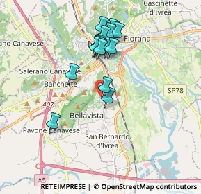 Mappa Via General, 10015 Ivrea TO, Italia (1.58563)