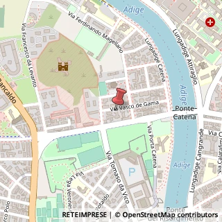 Mappa Via Vasco de Gama, 13a, 37138 Verona, Verona (Veneto)