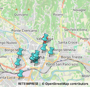 Mappa Via Fontanelle S. Stefano, 37129 Verona VR, Italia (1.98273)