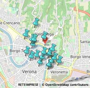 Mappa Via Fontanelle S. Stefano, 37129 Verona VR, Italia (0.778)