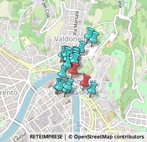 Mappa Via Fontanelle S. Stefano, 37129 Verona VR, Italia (0.2285)