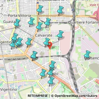 Mappa Viale Puglie, 20137 Milano MI, Italia (1.2115)