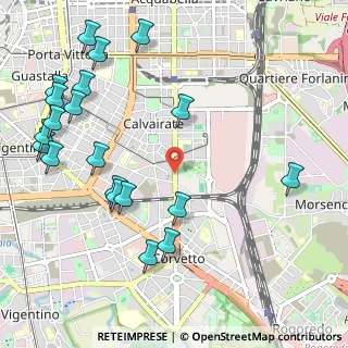 Mappa Viale Puglie, 20137 Milano MI, Italia (1.325)