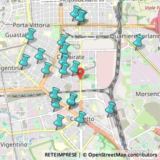 Mappa Viale Puglie, 20137 Milano MI, Italia (1.123)