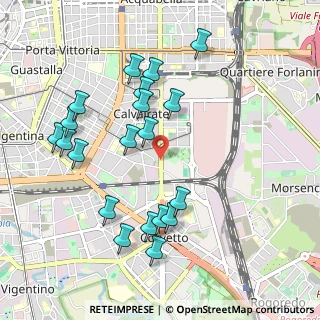 Mappa Viale Puglie, 20137 Milano MI, Italia (1.0325)
