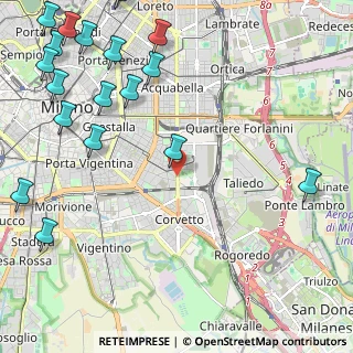 Mappa Viale Puglie, 20137 Milano MI, Italia (3.3315)