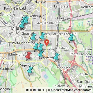 Mappa Viale Puglie, 20137 Milano MI, Italia (1.9475)