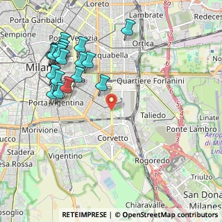 Mappa Viale Puglie, 20137 Milano MI, Italia (2.4055)
