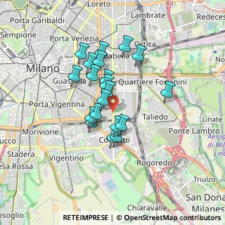 Mappa Viale Puglie, 20137 Milano MI, Italia (1.3535)