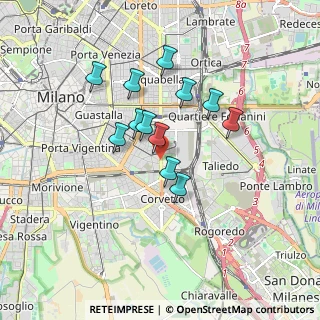 Mappa Viale Puglie, 20137 Milano MI, Italia (1.38917)