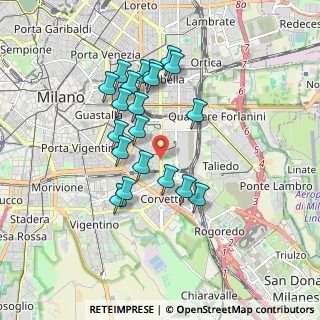 Mappa Viale Puglie, 20137 Milano MI, Italia (1.5875)