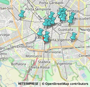 Mappa Via Privata Giovanni Bertacchi, 20136 Milano MI, Italia (1.85563)