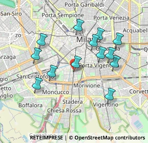 Mappa Via Privata Giovanni Bertacchi, 20136 Milano MI, Italia (1.79692)