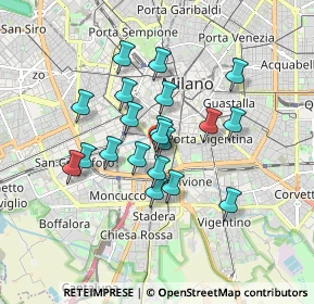Mappa Via Privata Giovanni Bertacchi, 20136 Milano MI, Italia (1.368)