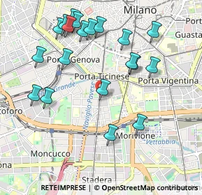 Mappa Via Privata Giovanni Bertacchi, 20136 Milano MI, Italia (1.091)