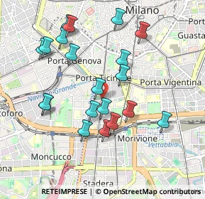 Mappa Via Privata Giovanni Bertacchi, 20136 Milano MI, Italia (0.9455)