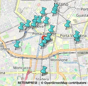 Mappa Via Privata Giovanni Bertacchi, 20136 Milano MI, Italia (0.9115)