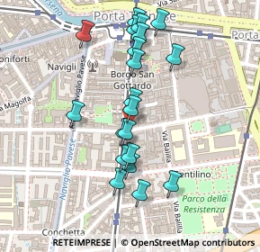 Mappa Via Privata Giovanni Bertacchi, 20136 Milano MI, Italia (0.222)