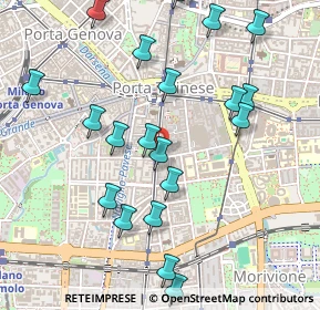 Mappa Via Privata Giovanni Bertacchi, 20136 Milano MI, Italia (0.5555)