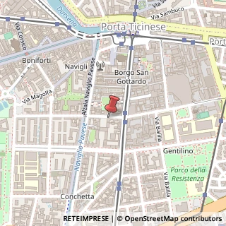 Mappa Via Giuseppe Lagrange, 3, 20136 Milano, Milano (Lombardia)