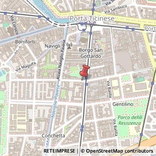 Mappa Via Giuseppe Lagrange,  3, 20136 Milano, Milano (Lombardia)