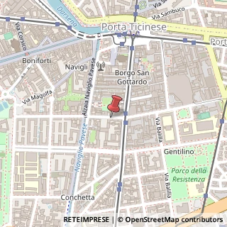 Mappa Via Giuseppe Lagrange, 3, 20136 Milano, Milano (Lombardia)