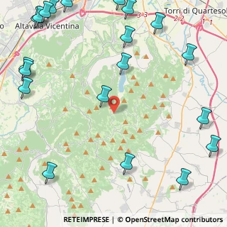 Mappa Via Bastie, 36057 Arcugnano VI, Italia (6.812)