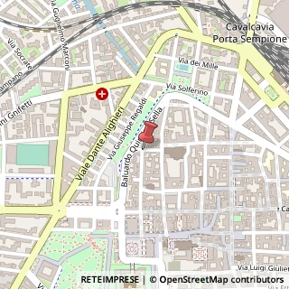Mappa Via Pier Lombardo, 3, 28100 Novara, Novara (Piemonte)