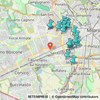 Mappa Via dei Biancospini, 20146 Milano MI, Italia (1.977)
