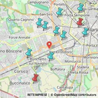 Mappa Via dei Biancospini, 20146 Milano MI, Italia (2.36909)