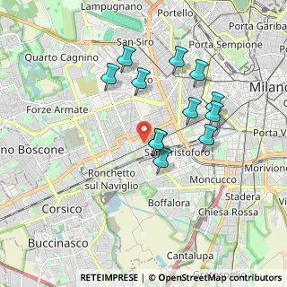 Mappa Via dei Biancospini, 20146 Milano MI, Italia (1.61417)