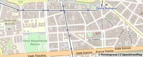Mappa Milano