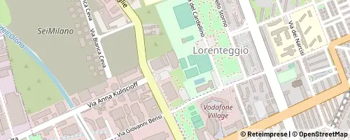 Mappa Milano