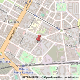 Mappa Via Decembrio, 29, 20137 Milano, Milano (Lombardia)